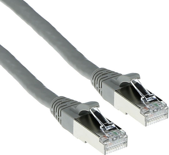 Intronics S/FTP Cat.6a Gigabit Network Cable Ethernet 2m Gray