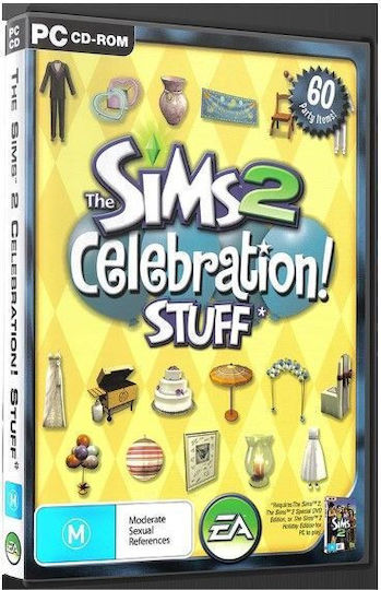 Sims 2 Celebration Stuff PC Game (Used)