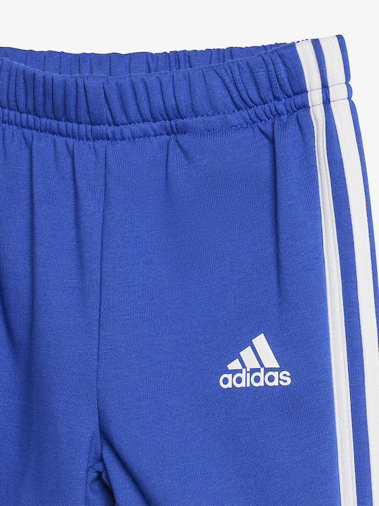 Παιδικό Σετ Φόρμας Μπλε 3τμχ Essentials 3-stripes