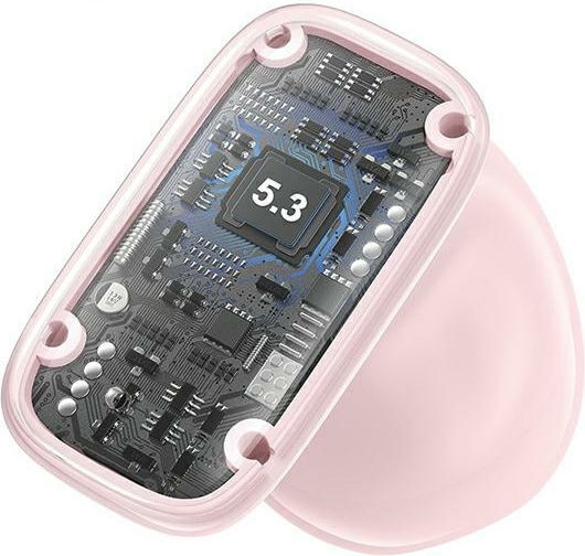 Usams TD22 Ohrstöpsel Bluetooth-Freisprecheinrichtung Kopfhörer mit Ladeetui Rosa