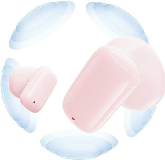Usams TD22 Ohrstöpsel Bluetooth-Freisprecheinrichtung Kopfhörer mit Ladeetui Rosa