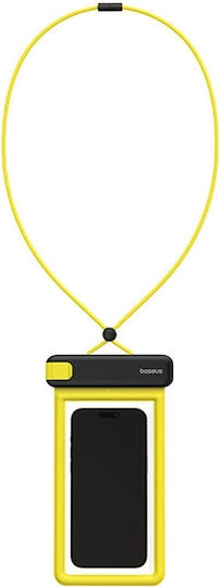 Baseus Deepdive Waterproof Case Αδιάβροχη Θήκη έως 7.2" Κίτρινο P60271600111-00
