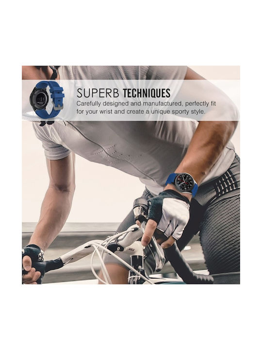 Huawei Λουράκι Σιλικόνης Μαύρο (Huawei Watch GT 2 Pro - 22mm)