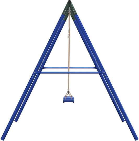 vidaXL Κούνια Κρεμαστή Μεταλλική 185x185x185εκ. Μπλε