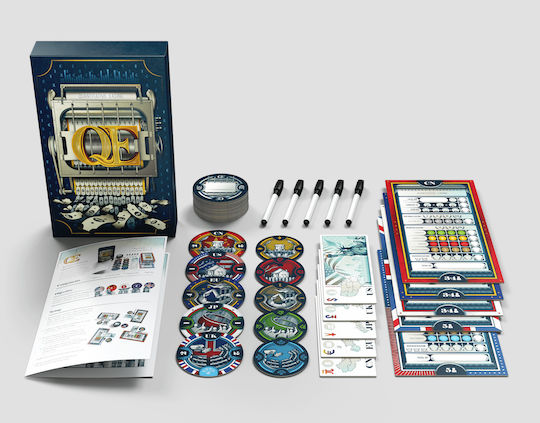 Board Game QE for 3-5 Players 8+ Years Old (EN) Allplay
