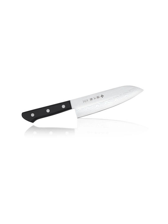 Tojiro Cuțit Santoku din Oțel Damasc 17cm 1buc 4960375013318