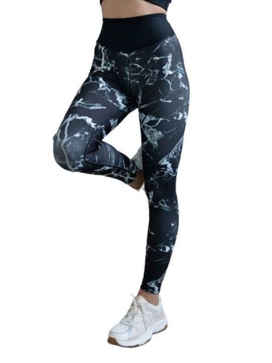 Lismina Ausbildung Frauen Leggings Hochgeschnitten & Push Up Black