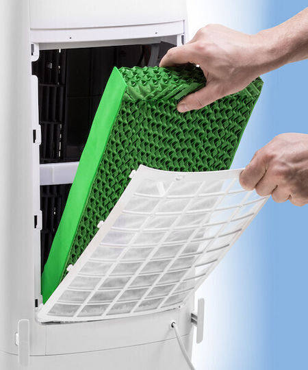 Trotec PAE 51 Luftkühler 110W mit Fernbedienung Weiß