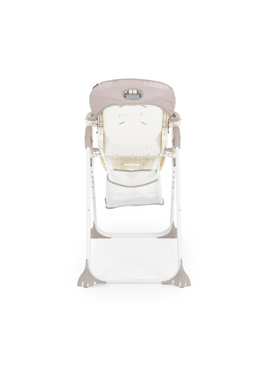 Moni Hunny Bear Foldable Baby Highchair With Adjustable Height Beige