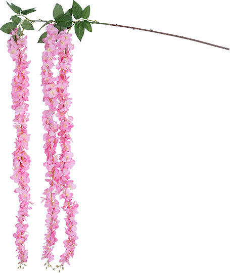 Dekorative künstliche Pflanze Rosa 120cm in Box GloboStar