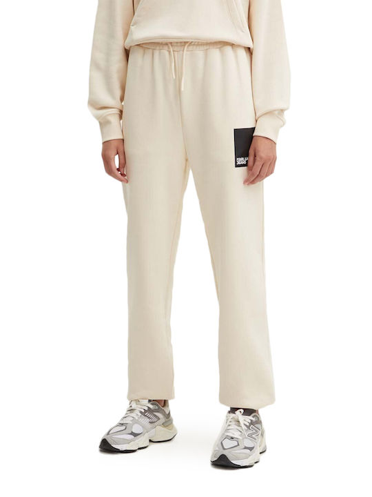 Karl Lagerfeld Women's Sweatpants Beige