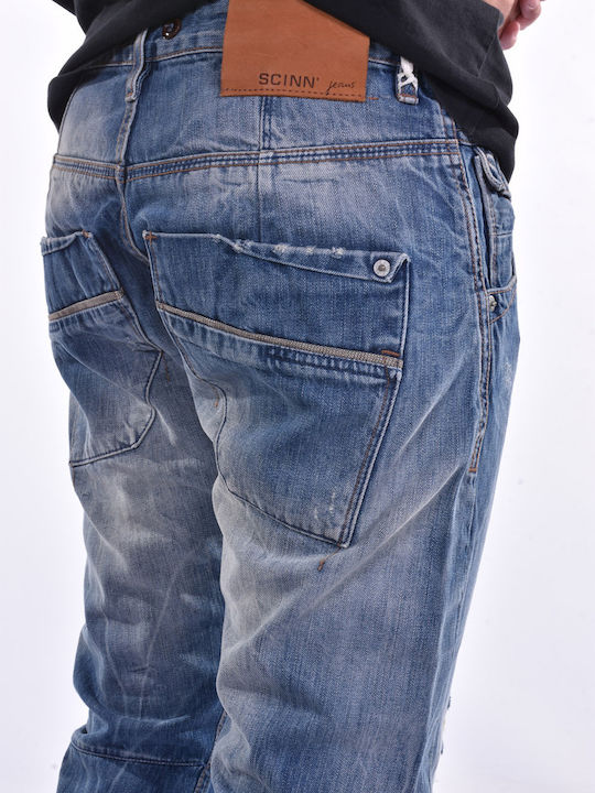 Men's Jeans Pants Blue