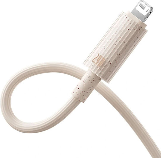Baseus Habitat Series USB-A to Lightning Cable 18W Μπεζ 2m P10360200631-01