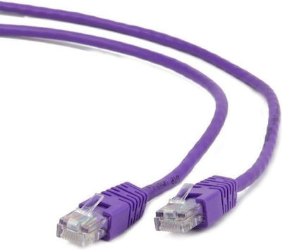 Cablexpert U/UTP Cat.5e Καλώδιο Δικτύου Ethernet 0.25m Μωβ