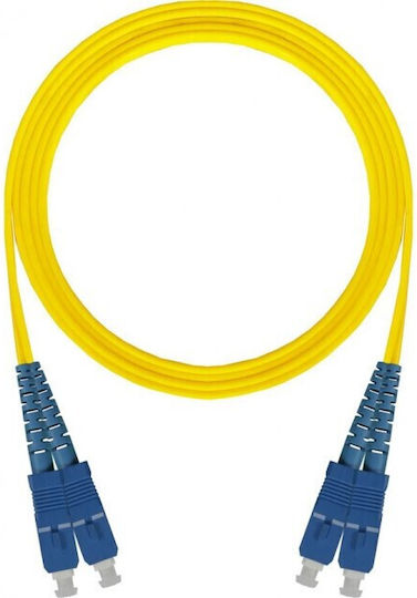 Central Central Optical Fiber Cable SC-SC 10m Yellow