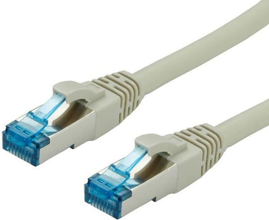 Value S/FTP Cat.6a Ethernet Network Cable 3m Gray 1pcs