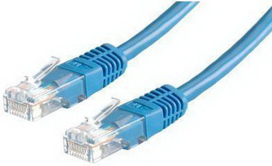 Roline U/UTP Cat.6 Cable 5m Μπλέ