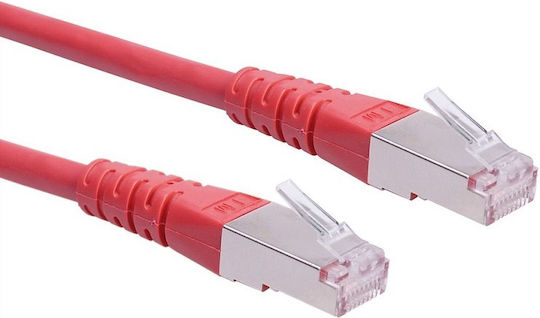 Roline U/UTP Cat.6a Ethernet Network Cable 1m Red 1pcs