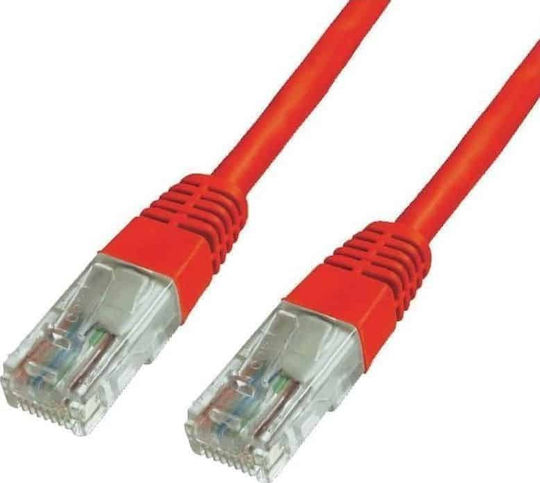 NG U/UTP Cat.6 (Gigabit) Καλώδιο Δικτύου Ethernet 3m Κόκκινο