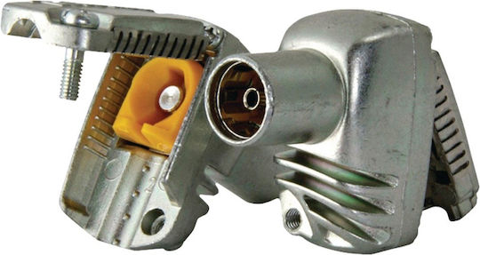 Televes Plug Coaxial female Silver (413310)