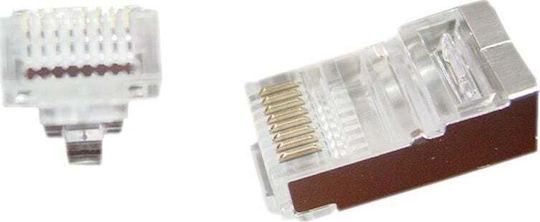 Gembird Βύσμα RJ-45 male 100τμχ Γκρι LC-PTF-01/100