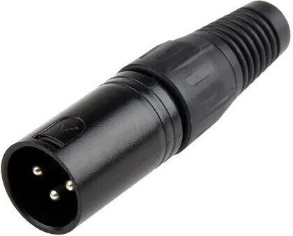 Audio Master TX006 Plug XLR male Black