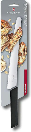 Victorinox Swiss Modern Нож Хляб от Неръждаема Стомана Черно 26см