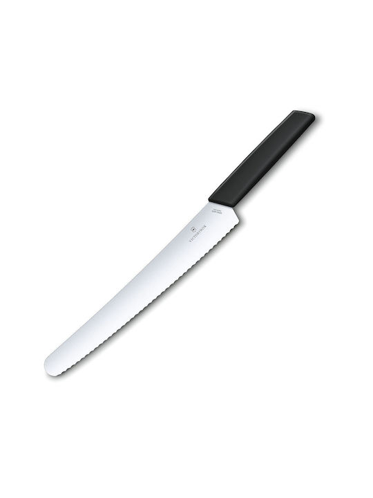 Victorinox Swiss Modern Knife Bread from Stainless Steel Black 26cm