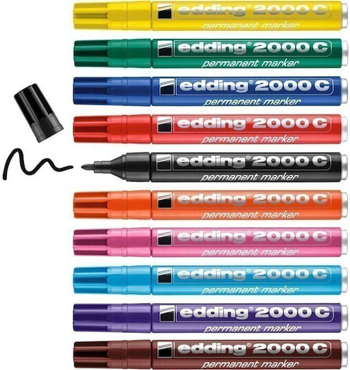 Permanent Marker Edding 2000 C Yellow