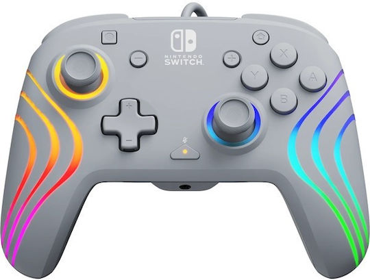 PDP Afterglow Wave Verkabelter Controller für Switch Grau