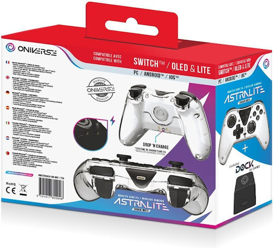 Nintendo Oniverse Astralite Ασύρματο Gamepad για Switch με βάση φόρτισης