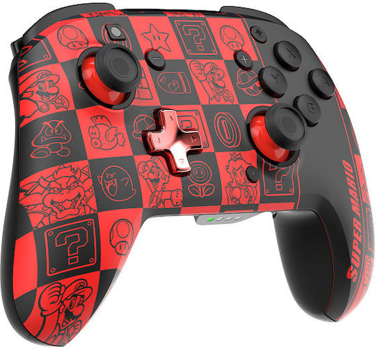 PDP 500-202-SPIG Wireless Gamepad for Switch Glow in the Dark Super Mario