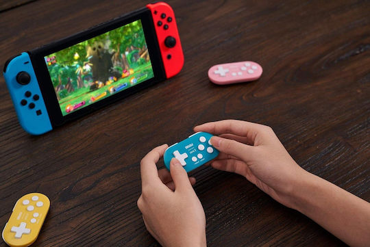 8Bitdo Zero 2 Ασύρματο Gamepad για Switch Τιρκουάζ