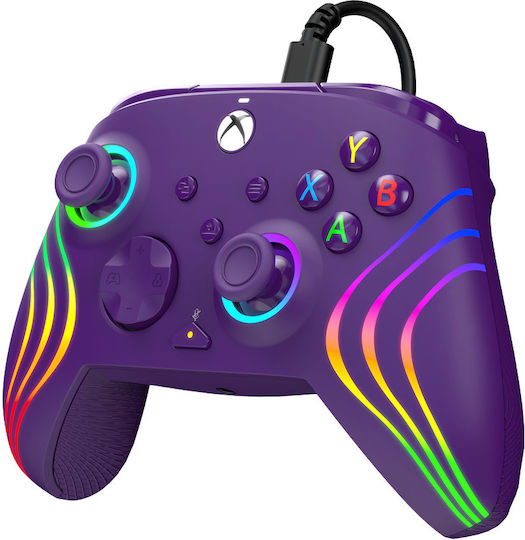 PDP Afterglow Wired Gamepad for PC / Xbox One / Xbox Series Purple