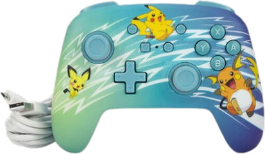 PowerA Enhanced Wired Gamepad για Switch Pikachu Evolution