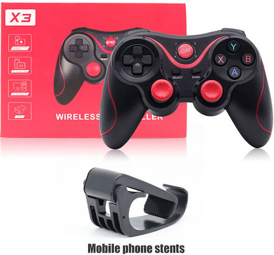 X3 Wireless Gamepad pentru PC Negru