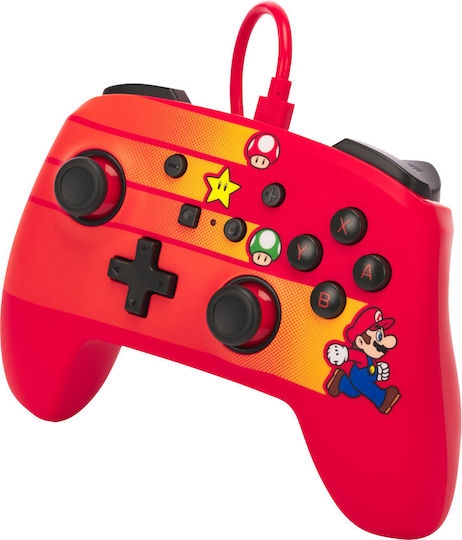 PowerA Enhanced Wired Gamepad for Switch Speedster Mario