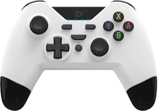 Gioteck WX-4 Безжичен Геймпад за PC / Switch Бял