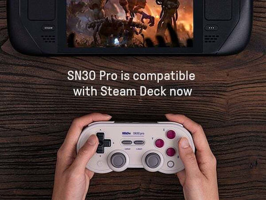 8Bitdo SN30 Pro Hall Edition Ασύρματο Gamepad με Hall Effect Sticks για Android / PC / Switch G Classic