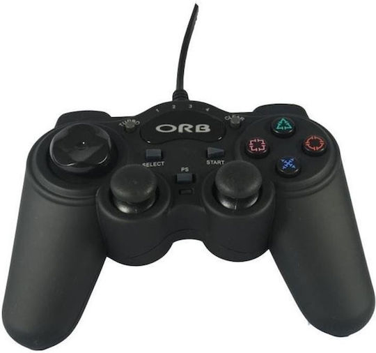 ORB Controler Cu Fir Pentru PS3 Negru