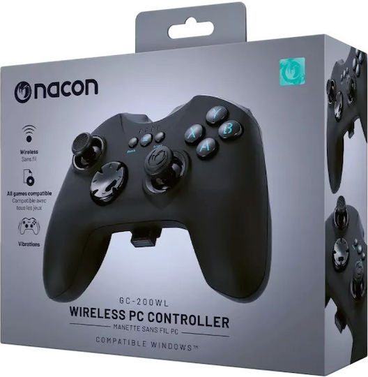 Nacon Wireless PC Game Controller für PC Schwarz