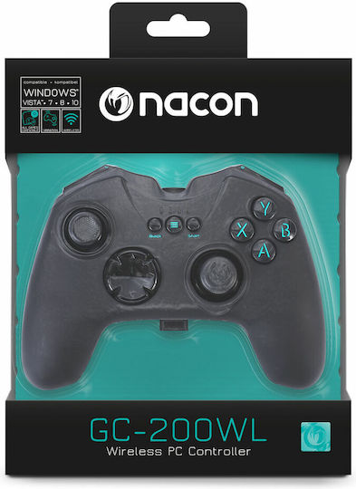 Nacon Wireless PC Game Controller für PC Schwarz