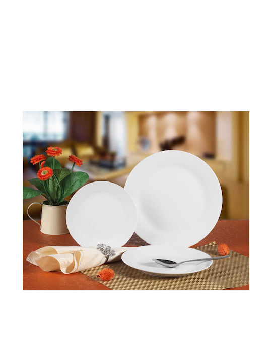 Viosarp Plate Shallow Porcelain White 1pcs