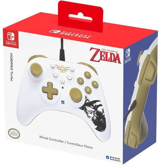 Hori Horipad Turbo Ενσύρματο για Switch The Legend of Zelda