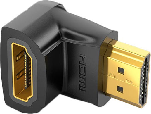 Vention Конвертор HDMI мъжки към HDMI мъжки Черен 1бр AIOB0