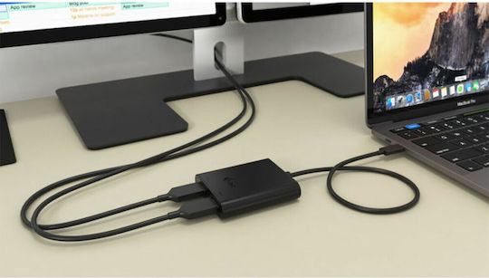 i-tec Converter USB-C male to HDMI female 2pcs C31DUAL4KHDMI