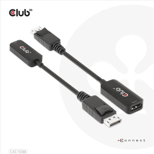 Club3D Konverter DisplayPort männlich zu HDMI weiblich 1Stück CAC-1088