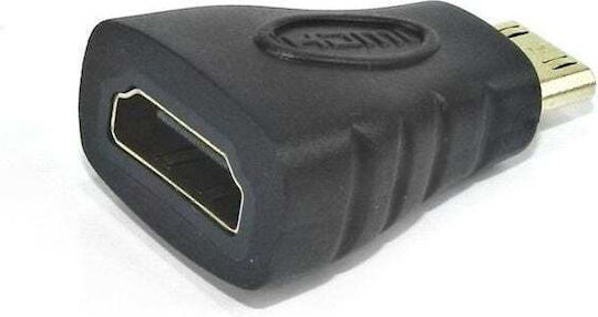 Qoltec Μετατροπέας HDMI female σε mini HDMI male 1τμχ 50523