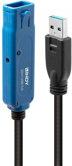 Lindy Μετατροπέας USB-A male σε USB-A female 1τμχ 43157