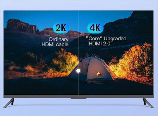 Vention HDMI 2.0 Premium High Speed 4K 60Hz HDR Flat Cable HDMI Male - HDMI Male 1.5m Black